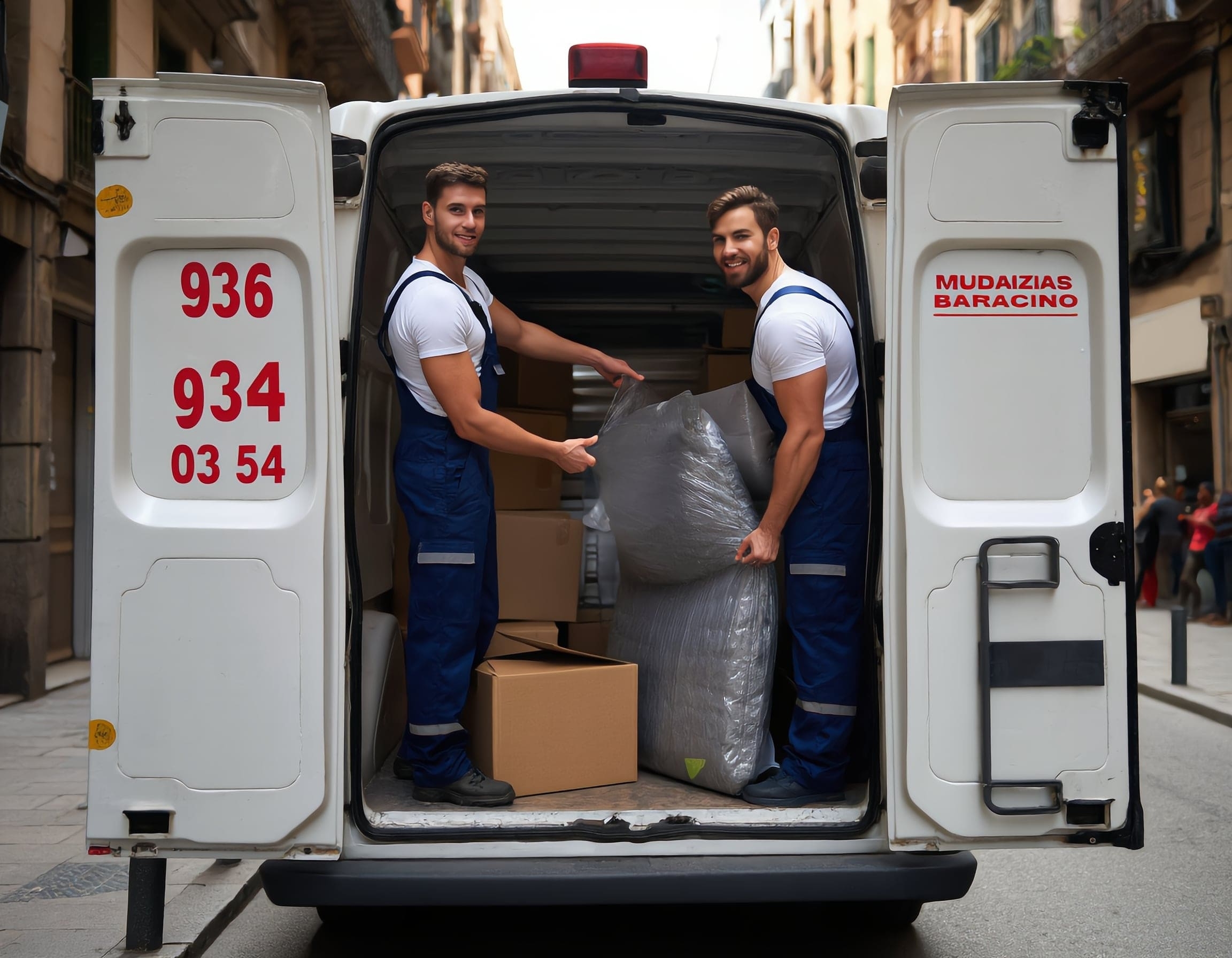 Presupuesto sin compromiso mudanza en Viladecans 
